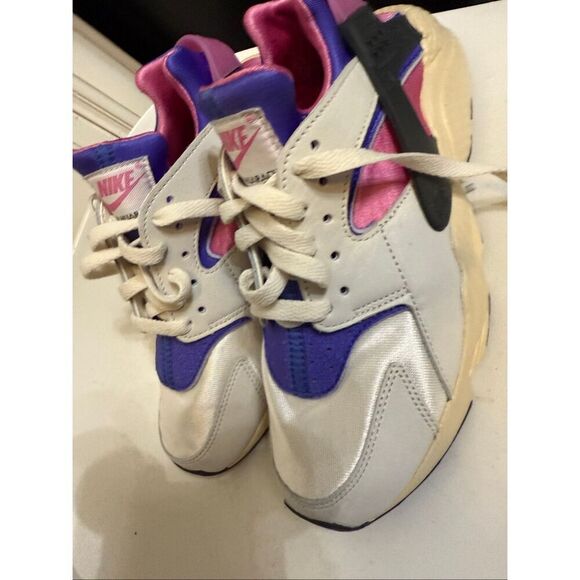 Nike Men's Air Huarache Run PRM Athletic Sneaker Shoes Multicolor Size 6.5 - Picture 3 of 11